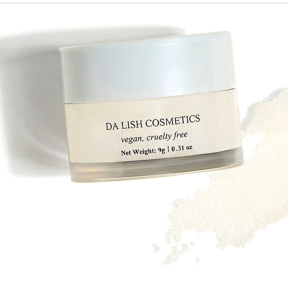 DA LISH COSMETICS Lip Scrub
vegan, cruelty free
Net Weight: 9g | 0.31 oz, NEW